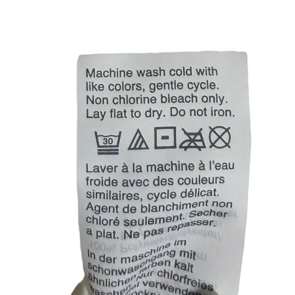 Madewell Size M Micropleat Short Sleeve Top in Bright Ivory - Picture 4 of 6